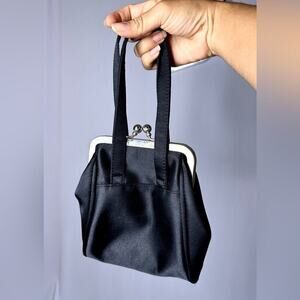 Black evening bag Satchel